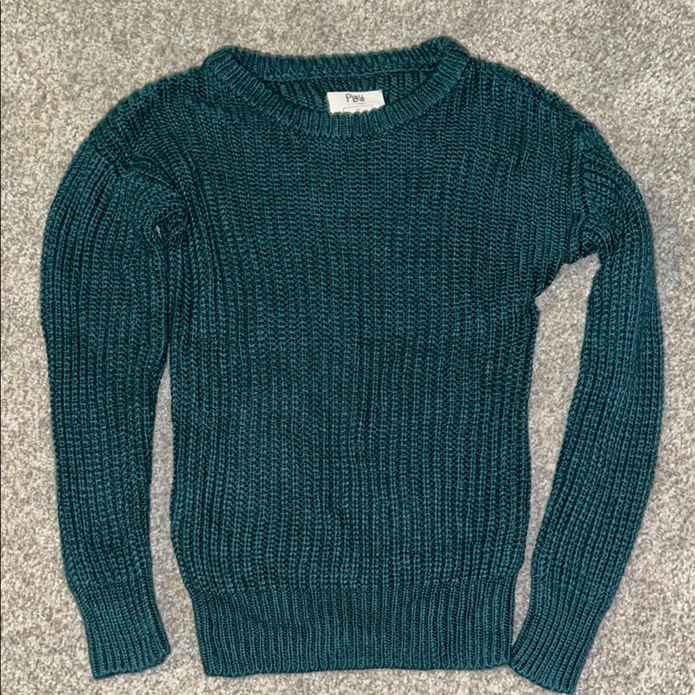 Little Sleepies Play Emerald sweater